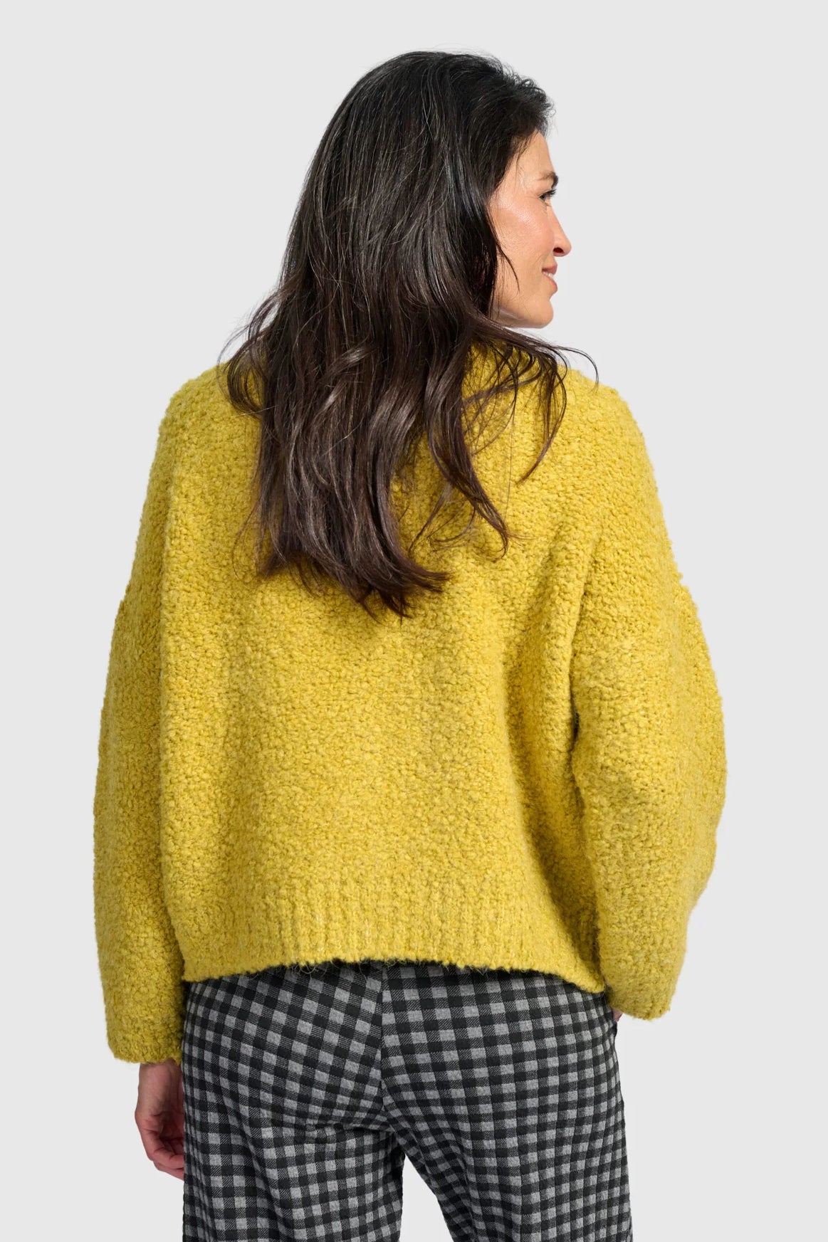 Teddy Boucle Cardigan