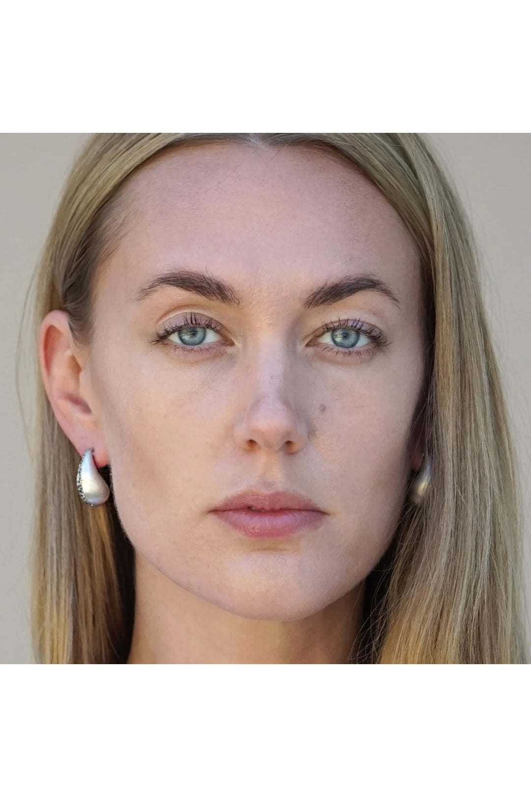Vintage Silver Gia Drop Earrings