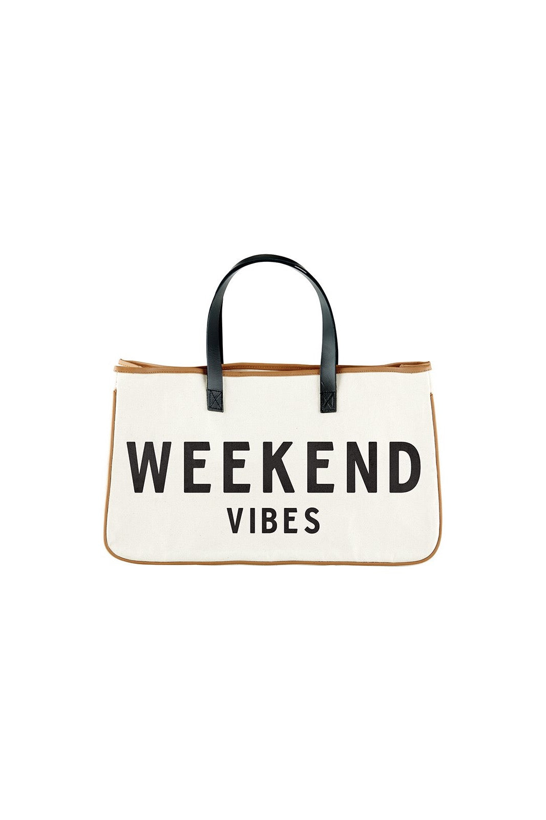 Weekend Vibes Canvas Tote