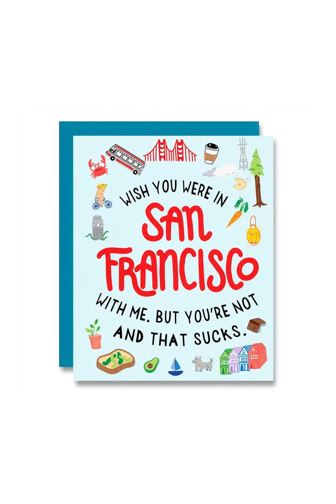 Wishing San Francisco Card