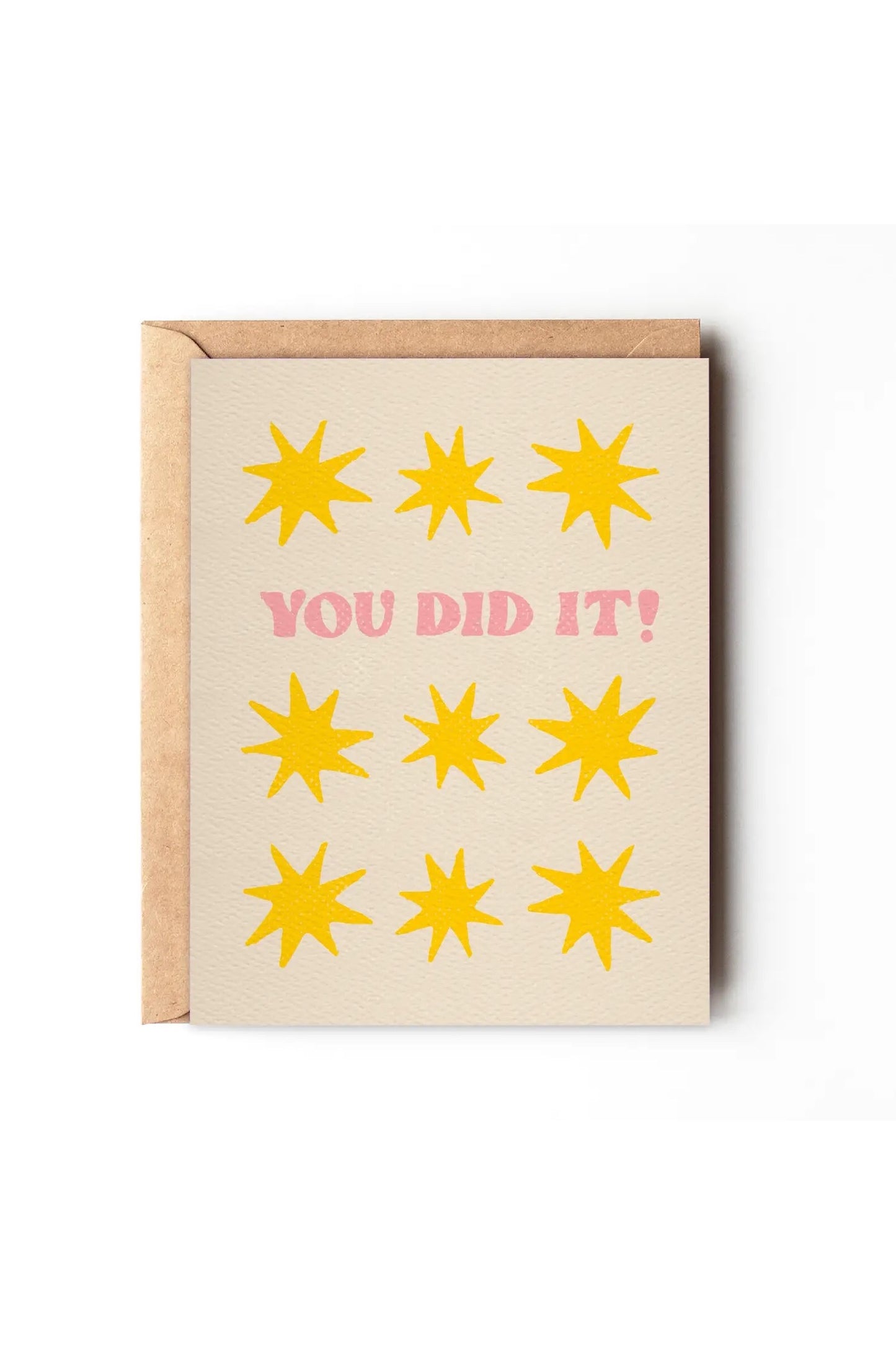 You Did It! Card