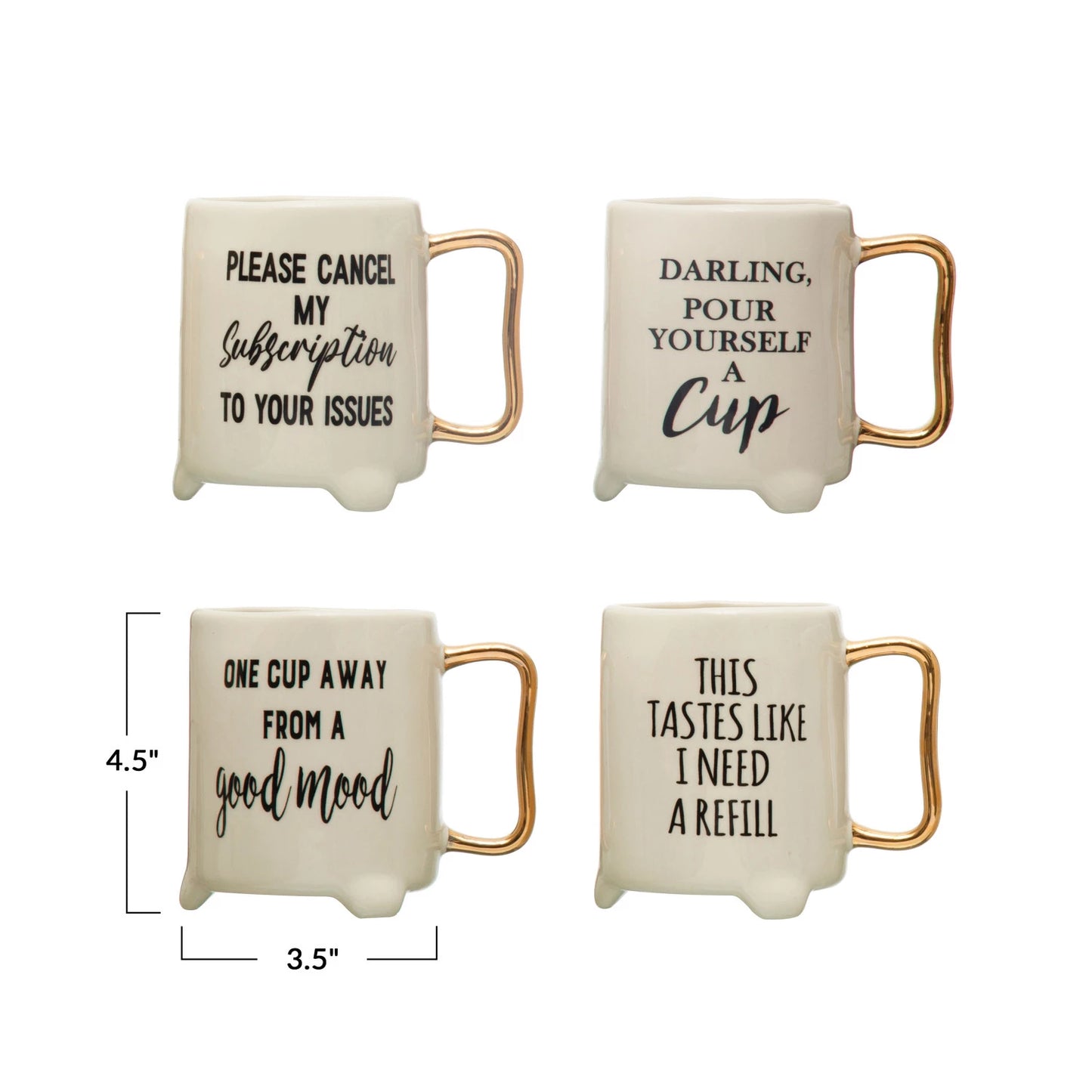 14 oz. Stoneware Mugs