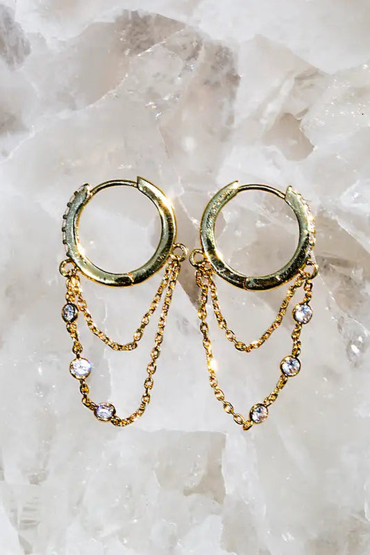 Tresor Huggies 14K Gold Vermeil