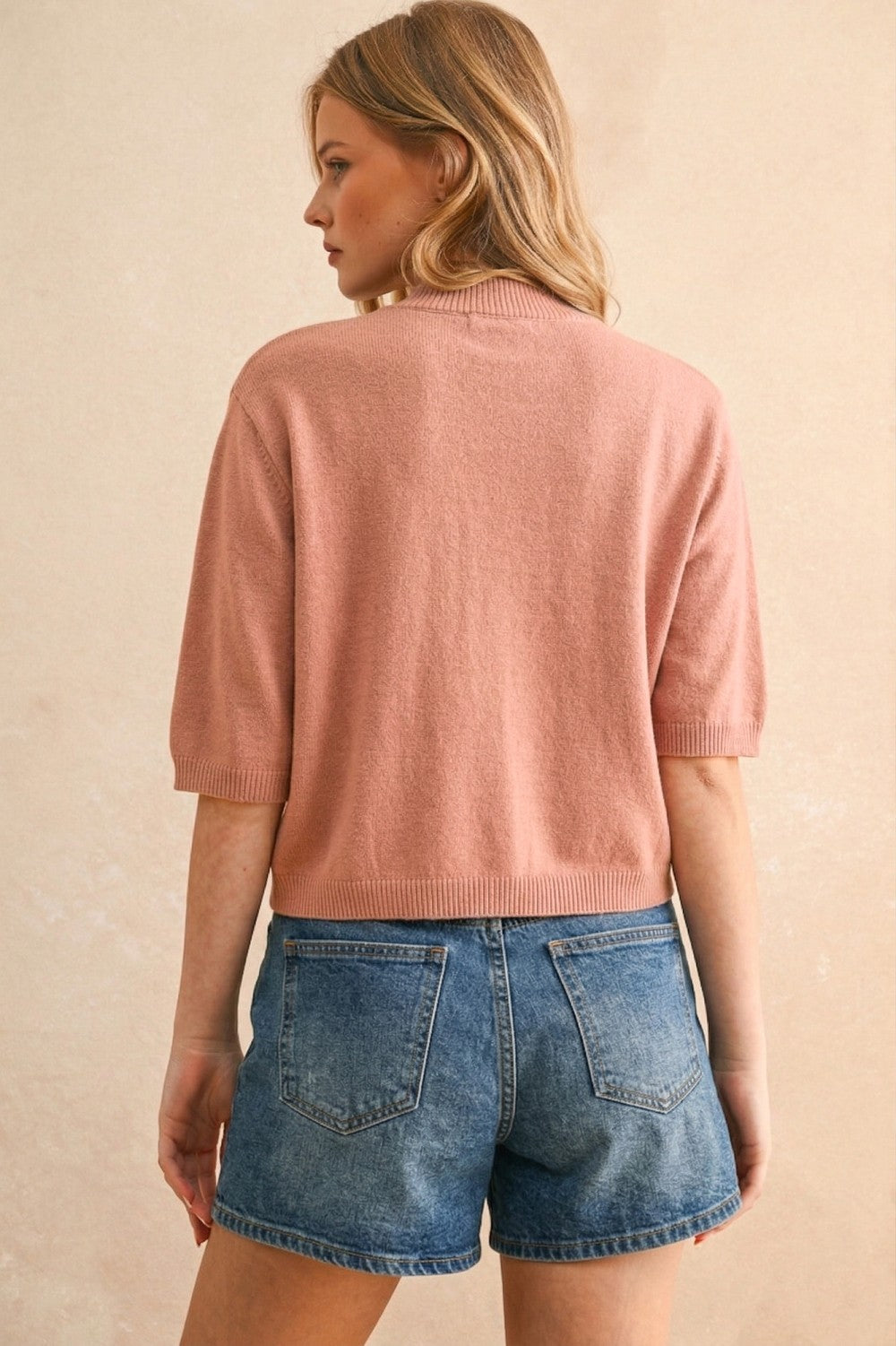 Elbow Length Sleeve Sweater