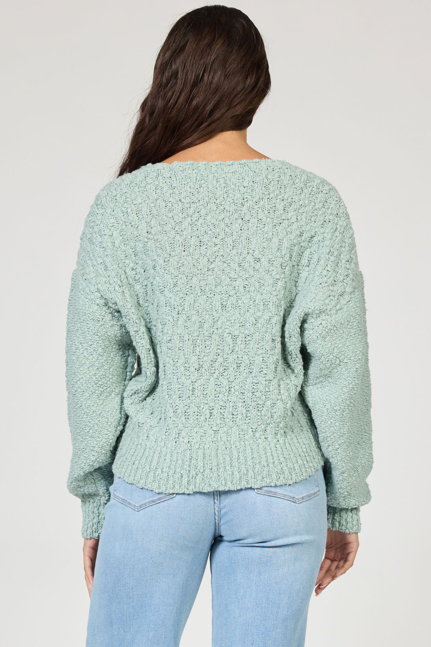 Lexi Textured V-Neck Sweater