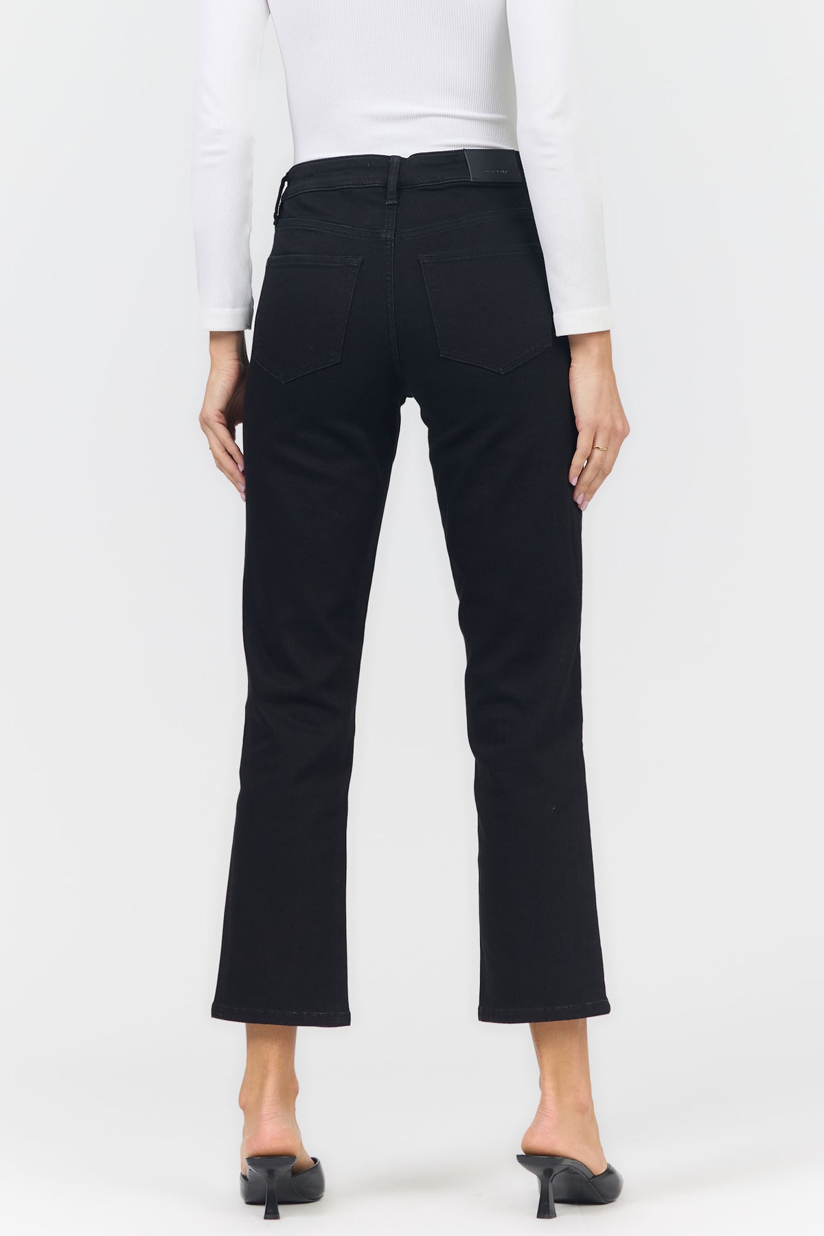 Anika Straight Leg Ankle Jeans