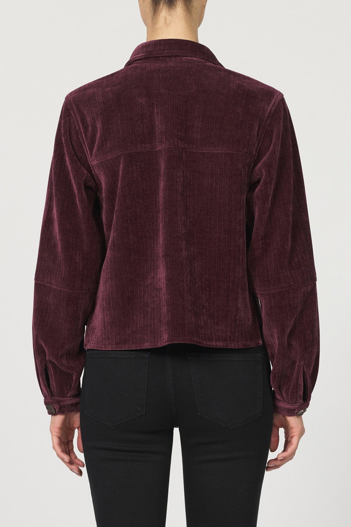 Gina Cropped Corduroy Jacket