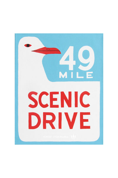 49 Mile Scenic Drive 8 x 10 Print