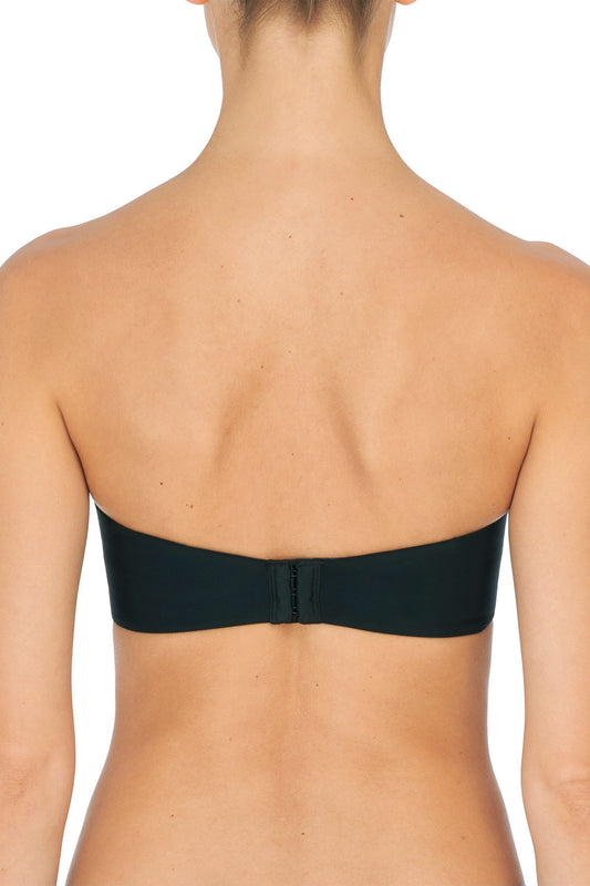 Black Minimal Strapless Bra