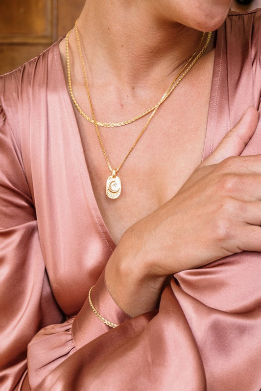 Helena Medallion Necklace