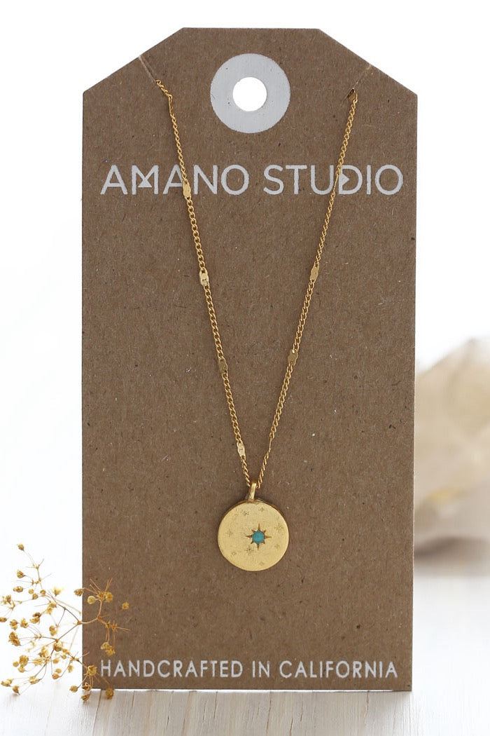 Estrella Necklace Turquoise