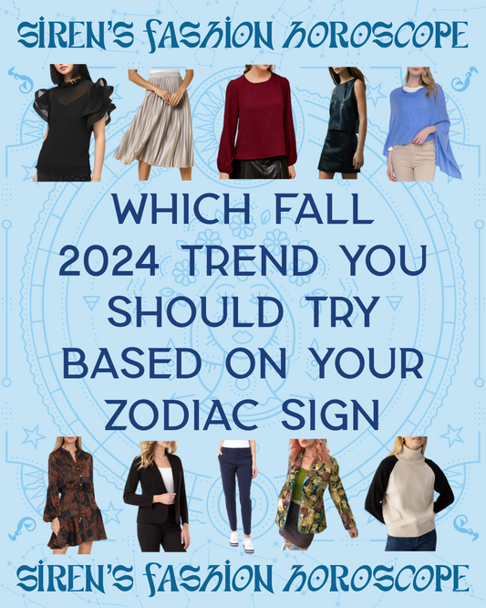 Which Fall 2024 Trend You Should Try Based on Your Zodiac Sign