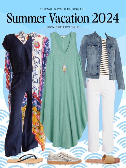 The Ultimate Summer 2024 Packing Guide For Any Destination: Essentials from Siren Boutique