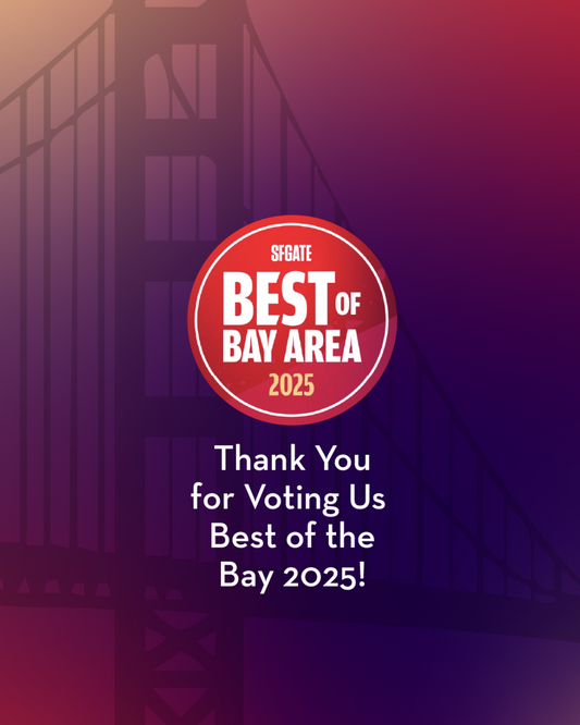 Thank You for Voting Us Best of the Bay 2025!
