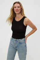 Ella Cropped Shine Tank