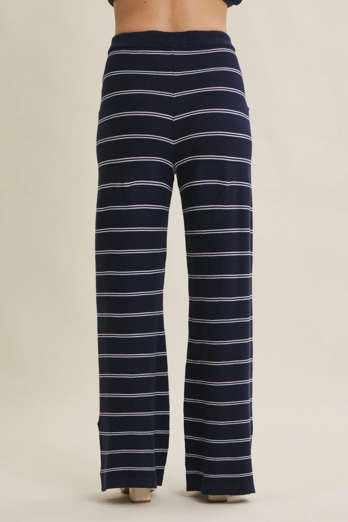 Bayside Leisure Striped Sweater Pants
