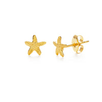 Tiny Starfish Stud Earrings