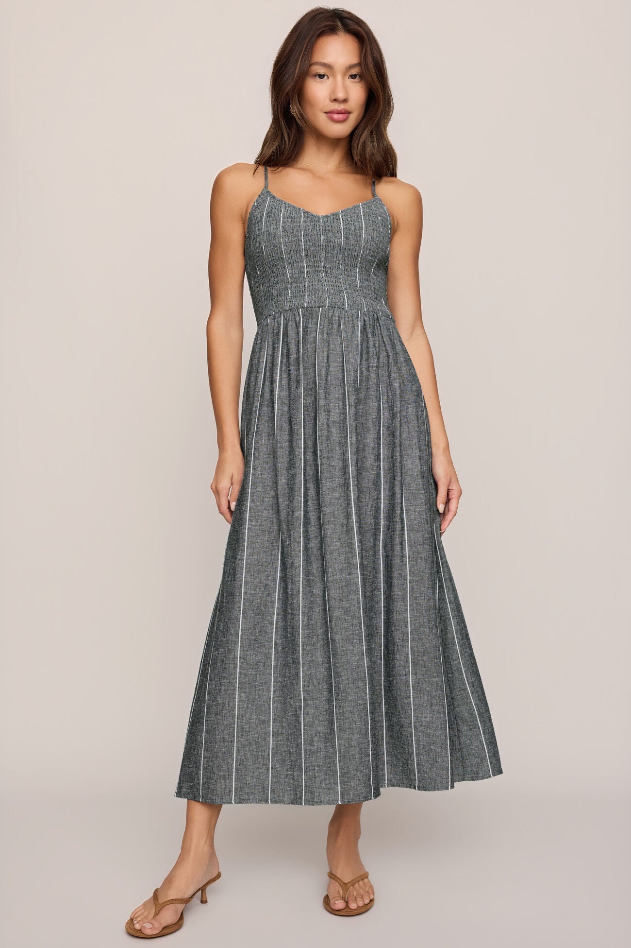 Romy Striped Maxi Dress