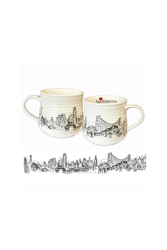Heart In SF Coffee Mug