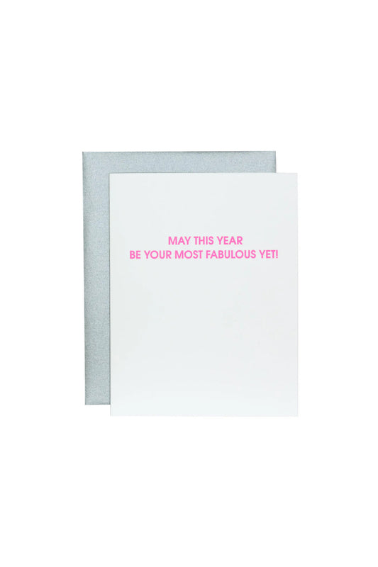 Most Fabulous Year Yet Card