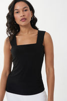 Black Square Neck Camisole