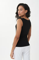 Black Square Neck Camisole