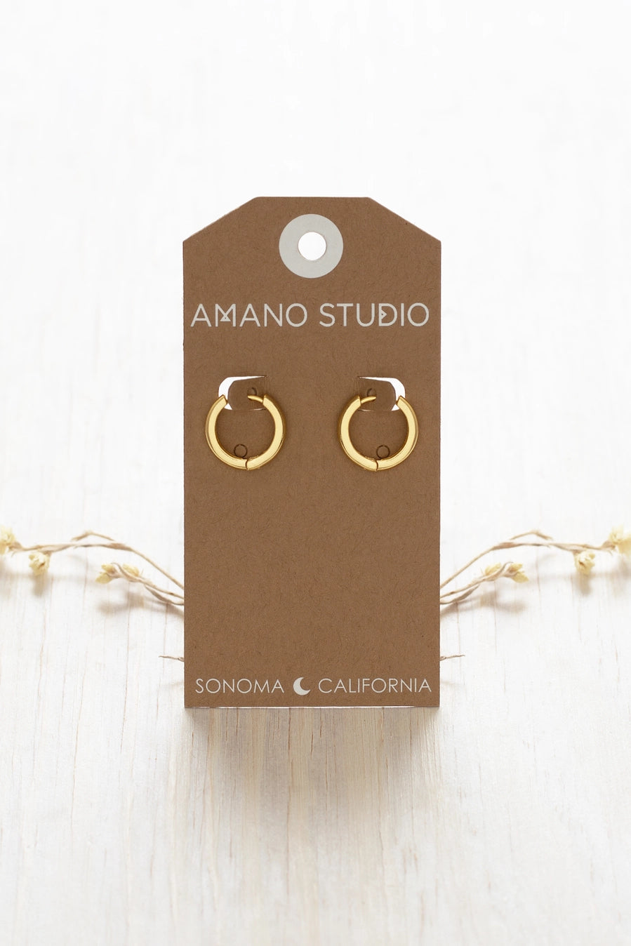15mm Every Day Gold Hoops