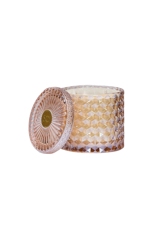15oz Shimmer Candle Alluring Amber