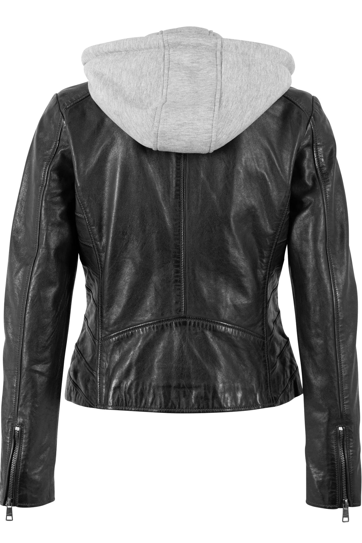 Alva RF Leather Jacket Black