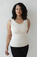 Reversible Tank Ivory