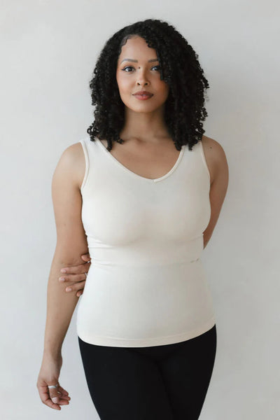 Reversible Tank Ivory