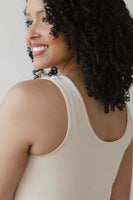Reversible Tank Ivory