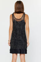 Rhinestone Sleeveless Cami Dress