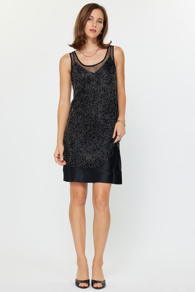 Rhinestone Sleeveless Cami Dress