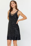 Rhinestone Sleeveless Cami Dress