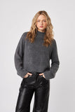 Oliver Mock Neck Sweater Granite