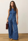 Charlie Longline Denim Vest