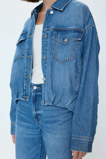 Bibi Blouson Tucker Jacket