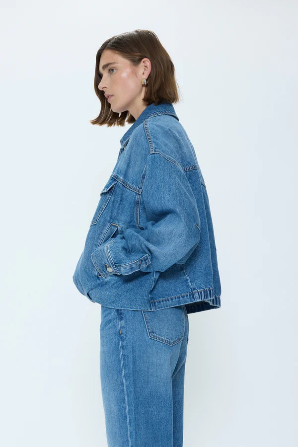 Bibi Blouson Tucker Jacket
