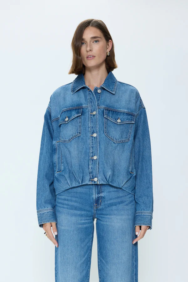 Bibi Blouson Tucker Jacket