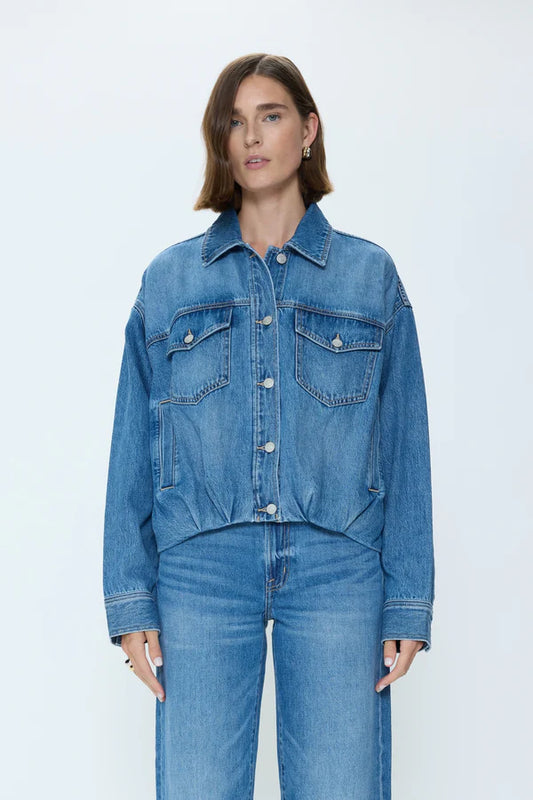 Bibi Blouson Tucker Jacket