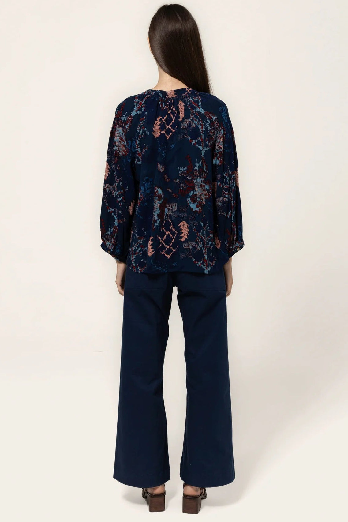 Opal Pleated Neck Top