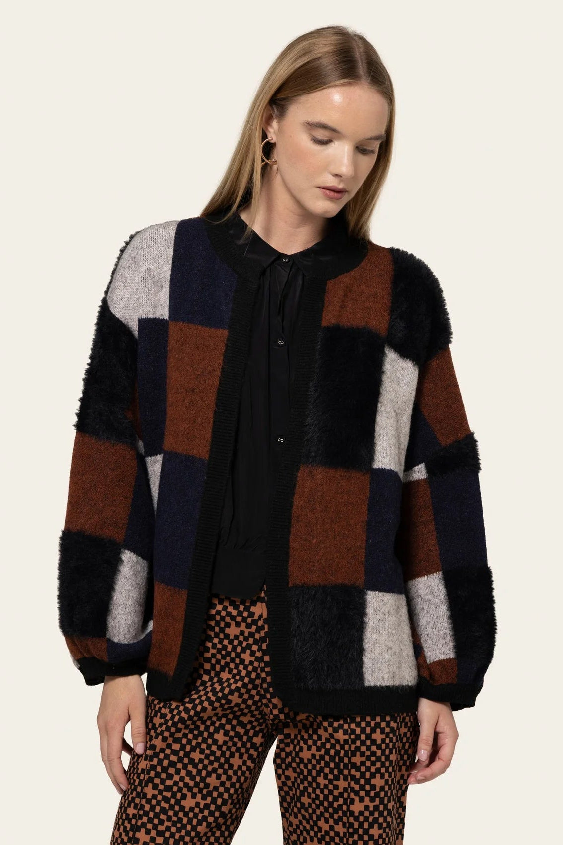 Flower Power Relaxed Fit Cardigan