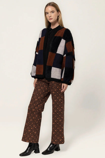 Flower Power Relaxed Fit Cardigan