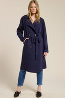 Touch Of Cashmere Trench Coat