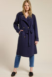 Touch Of Cashmere Trench Coat