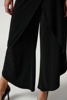 Black Overlay Pant