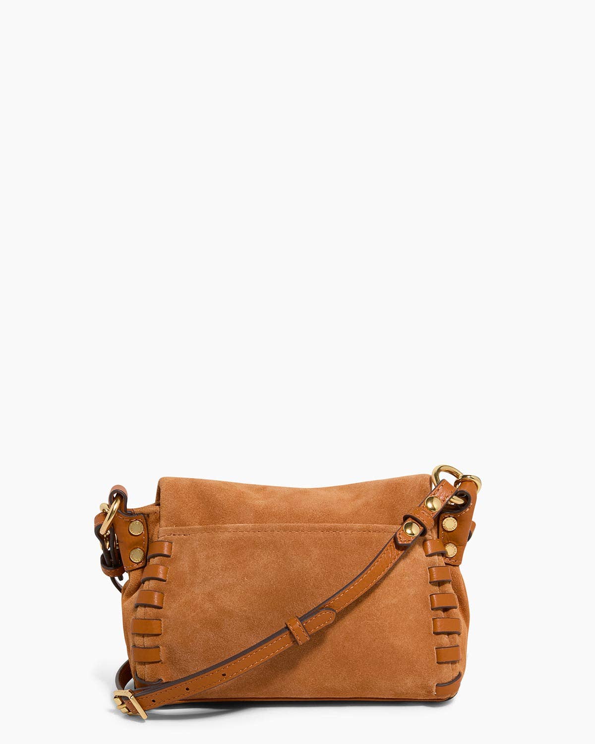 Zen Mini Crossbody Caramel Suede