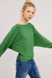 Chloe Cashmere Blend Pullover Green