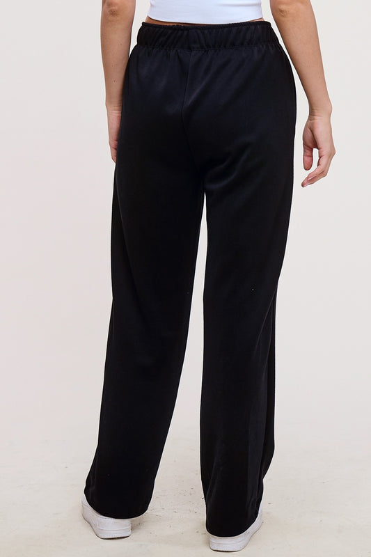Margo Elastic Waist Pant Black